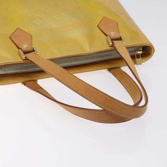 LOUIS VUITTON Monogram Vernis Houston Hand Bag Gris M91053 - Picture 7 of 16